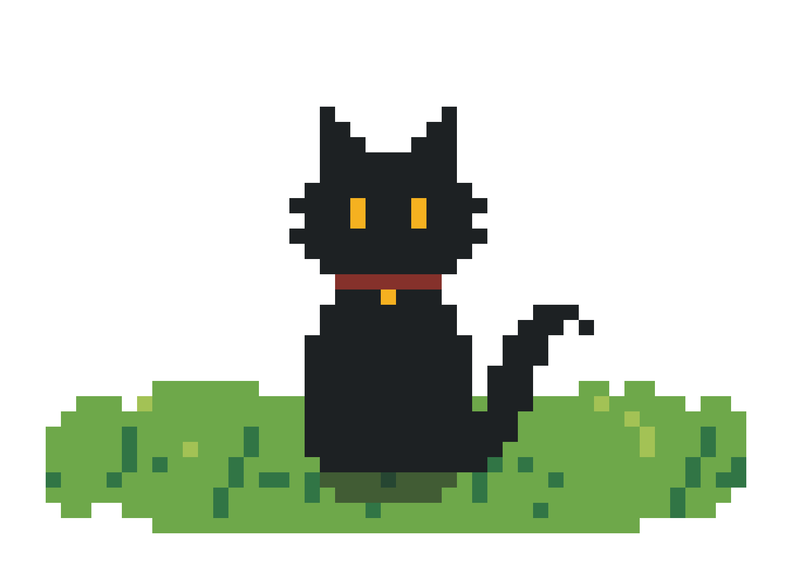 A friendly cat companion